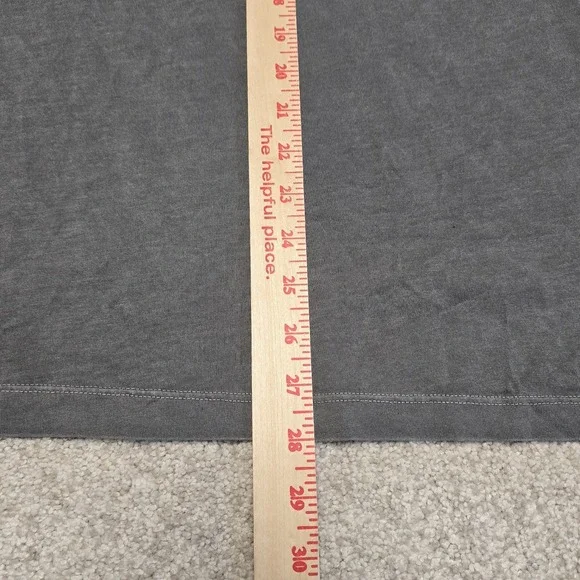 Buck Mason Pima Classic Tee Crewneck Short Sleeve Medium Coal Venice Wash Gray - Picture 7 of 8